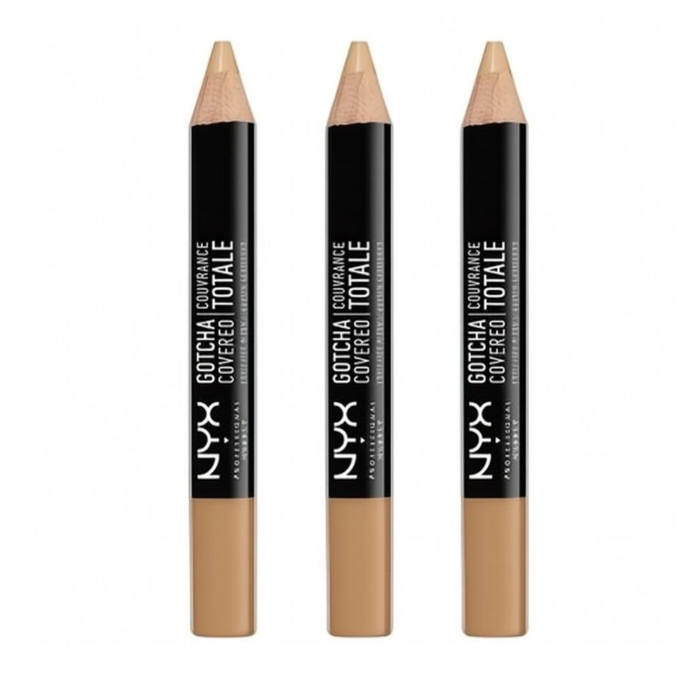 3ct NYX Gotcha Covered Concealer Pen, Sand